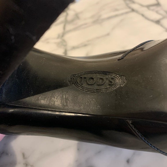 Todd black leather booties - Picture 10 of 10